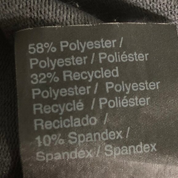 RYU Tech Mid Layr Activewear Pullover 1/4 Zip Lg Slv Top Heather Ashalt Size S - Picture 11 of 12